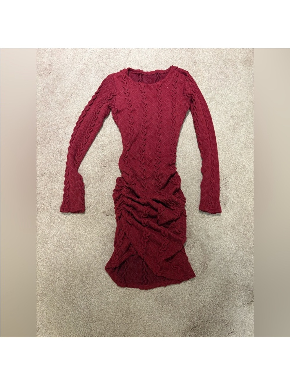 3 for $14 Red knit dress size large (fits small)